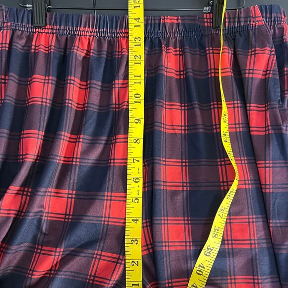 MoFiz Red and Black Buffalo Plaid Pajama Loungewear Pants Size L - Picture 7 of 8